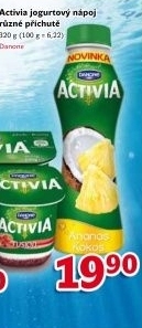 Nápoj jogurtový Activia Danone