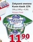 Zakysaná smetana Klasik Kunín 12%