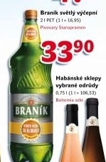 Pivo světlé výčepní 10° Braník