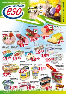 akční leták ESO MARKET 16.3.2016-27.3.2016