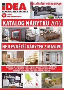 akční leták IDEA nábytek 14.3.2016-31.12.2016