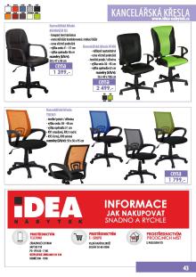 akční leták IDEA nábytek 14.3.2016-31.12.2016