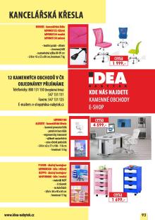 akční leták IDEA nábytek 14.3.2016-31.12.2016