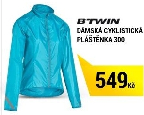 Dámská cyklistická pláštěnka 300 B'twin