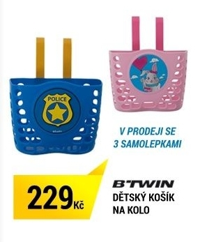 Dětský košík na kolo