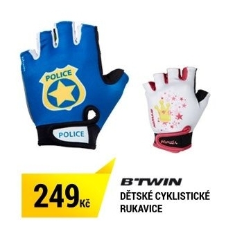 Dětské cyklistické rukavice