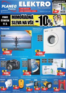 akční leták Planeo Elektro 16.3.2016-22.3.2016