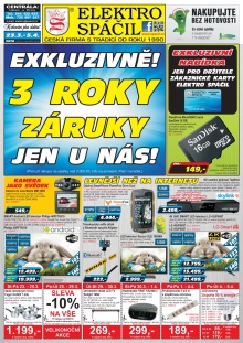 akční leták Elektro Spáčil 23.3.2016-30.11.-0001