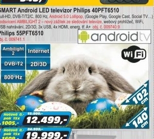 SMART Android LED televizor Philips 40PFT6510 (102)