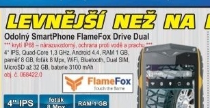 Odolný SmartPhone FlameFox Drive Dual