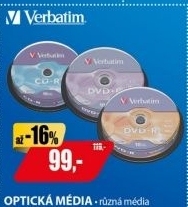 CD-R 700MB 52x 10SPVERBATIM