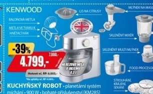 KM 285 KUCHYŇSKÝ ROBOTKENWOOD