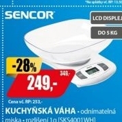SKS 4001WH kuchyňská váhaSENCOR