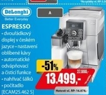 ECAM 25.462 ESPRESSODELONGHI