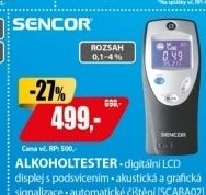 SCA BA02 Alkohol testerSENCOR