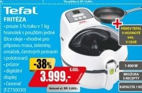 FZ750030 FRITÉZA + E4400452 PÁNEV TALENT 24CMTEFAL