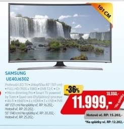 UE40J6302LED FULL HD LCD TVSAMSUNG