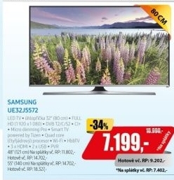 UE32J5572LED FULL HD LCD TVSAMSUNG