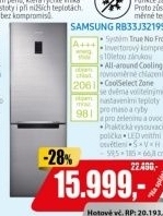 RB33J3219SS/EF CHLADNIČKA KOMBI SAMSUNG