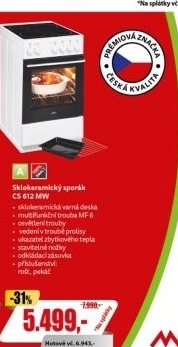 CS 612 MW SPORÁKMORA