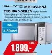 PMD 2010S TROUBA MIKROVLNNÁPHILCO