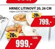 LT1060 HRNEC LITINOVÝ 20CM IRONLAMART