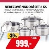 LTSSSET8 NEREZOVÉ NÁDOBÍ SET 8KS LAMART