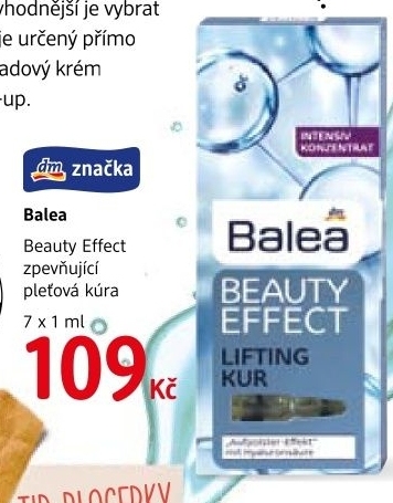Kúra pleťová zpevňující Beauty Effect Balea