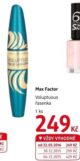 Řasenka False Lash Effect Voluptuous Max Factor