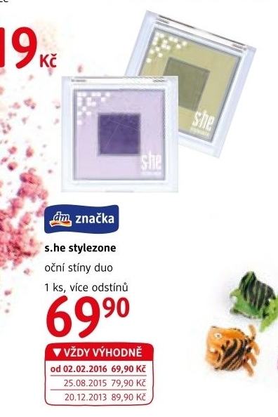 Oční stíny Duos.he stylezone
