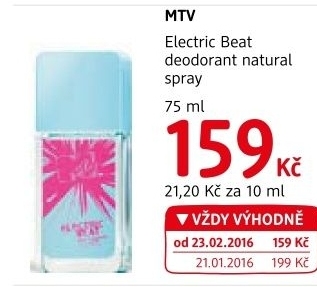 Deodorant parfémovaný MTV