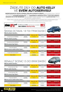 akční leták Auto Kelly 7.3.2016-10.4.2016