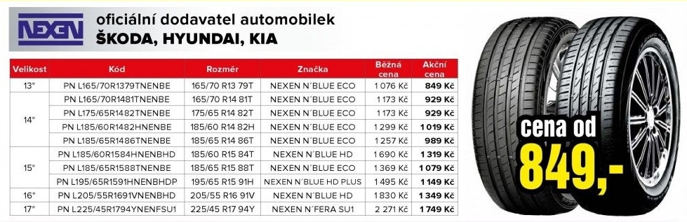 Nexen 165/70 R13 79T
