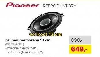 reproduktory Pioneer