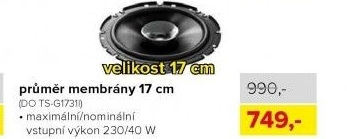 reproduktory Pioneer