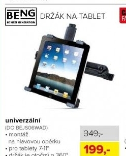 Držák na tablet univerzální