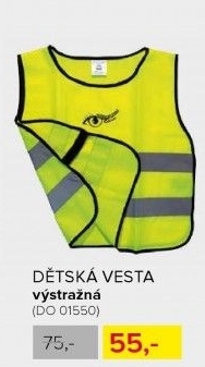 Dětská vesta - výstražná