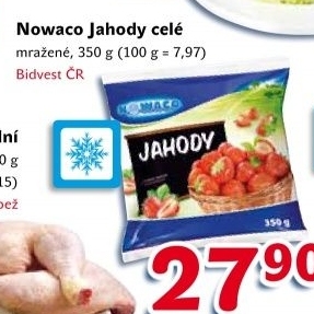 Jahody mražené Nowaco