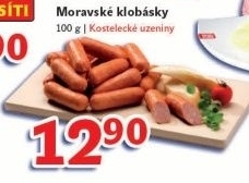 Klobása moravská Kostelecké uzeniny