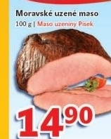 Moravské maso uzené Maso uzeniny Písek