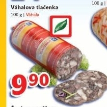 Váhalova tlačenka Váhala