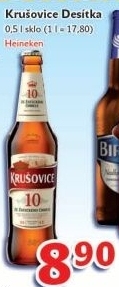 Pivo světlé výčepní 10° Krušovice