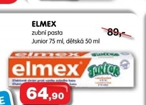 Pasta na zuby Junior Elmex