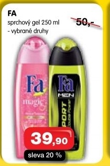 Sprchový gel Fa