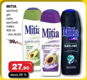 Sprchový gel Mitia