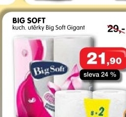 Kuchyňské utěrky 2vrstvé Gigant Big Soft