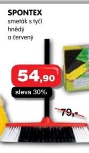 Smeták s tyčí Spontex