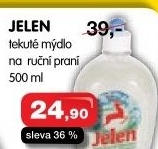 Tekuté mýdlo na ruční praní Jelen