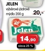Mýdlo na praní Jelen