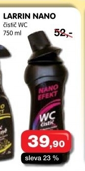 Čistič WC gelový Nano Efekt